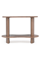 Solid Rubberwood 2-Layer Shelf | NV Gallery Infinito | Oroatrade.com