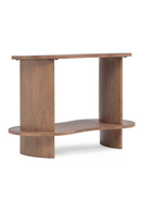 Solid Rubberwood 2-Layer Shelf | NV Gallery Infinito | Oroatrade.com