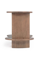 Solid Rubberwood 2-Layer Shelf | NV Gallery Infinito | Oroatrade.com