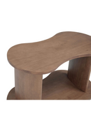 Solid Rubberwood 2-Layer Shelf | NV Gallery Infinito | Oroatrade.com