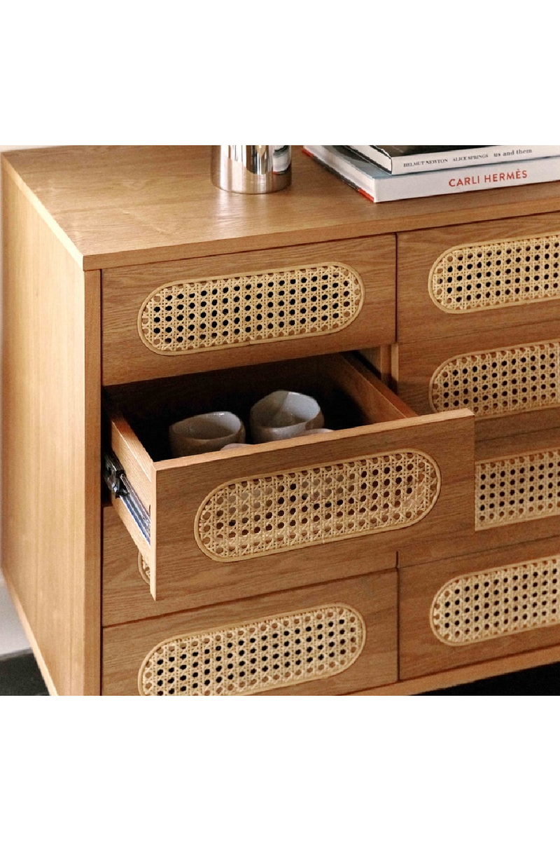 Cane 8-Drawer Sideboard | NV Gallery Mayfair | Oroatrade.com