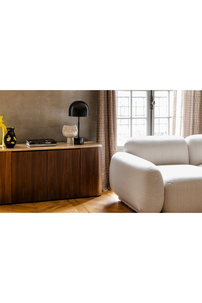 Travertine Top 2-Door Sideboard | NV Gallery Orion | Oroatrade.com