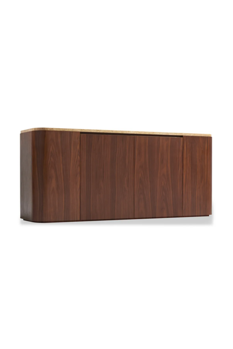 Travertine Top 2-Door Sideboard | NV Gallery Orion | Oroatrade.com