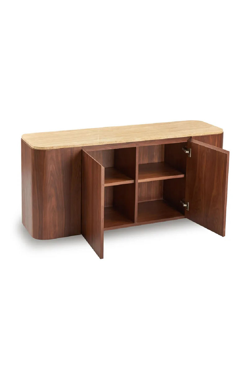 Travertine Top 2-Door Sideboard | NV Gallery Orion | Oroatrade.com