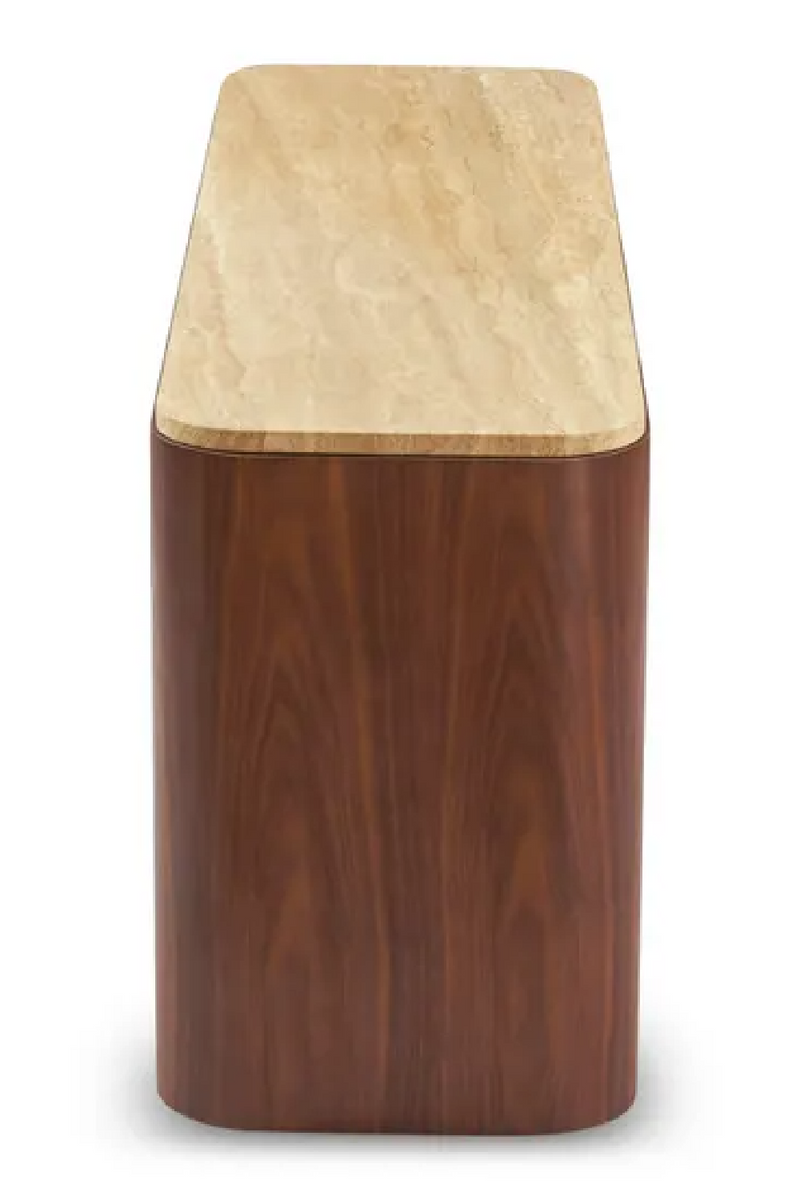 Travertine Top 2-Door Sideboard | NV Gallery Orion | Oroatrade.com