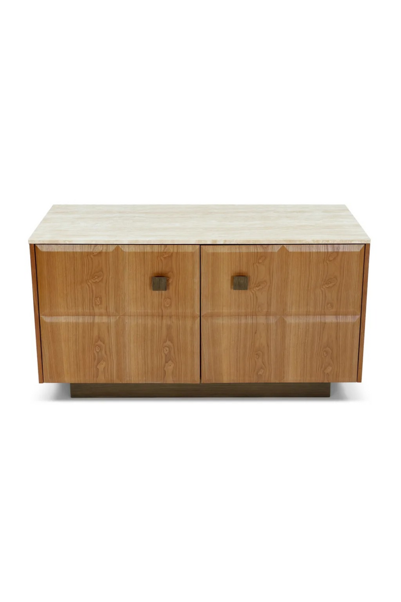 Travertine Top 2-Door Sideboard | NV Gallery Stamford | Oroatrade.com