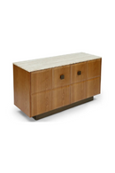 Travertine Top 2-Door Sideboard | NV Gallery Stamford | Oroatrade.com
