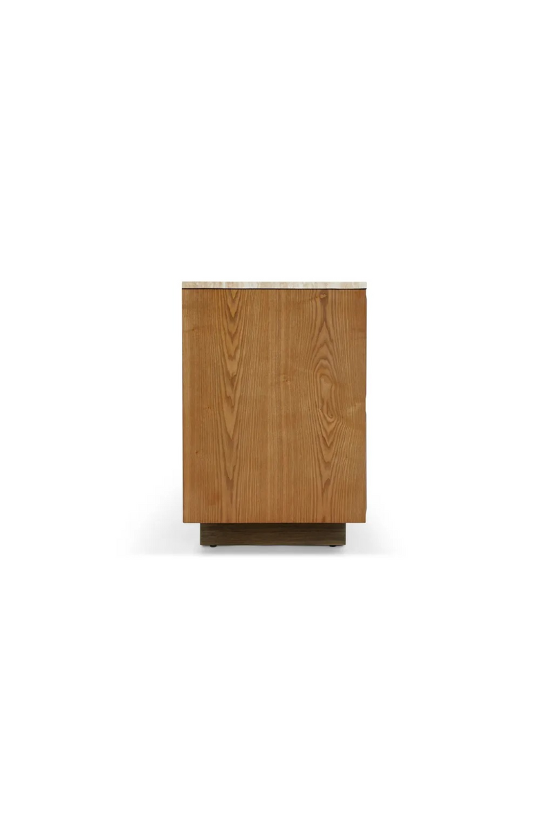 Travertine Top 2-Door Sideboard | NV Gallery Stamford | Oroatrade.com