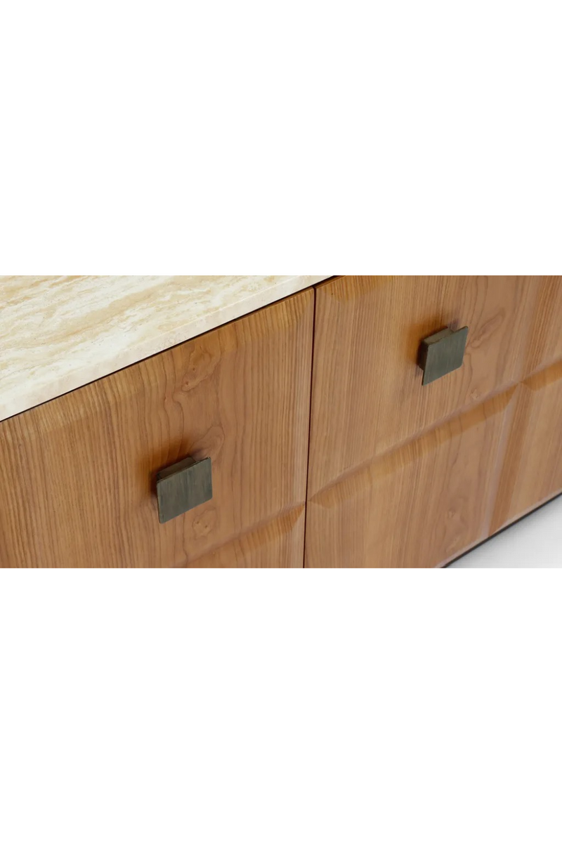 Travertine Top 2-Door Sideboard | NV Gallery Stamford | Oroatrade.com