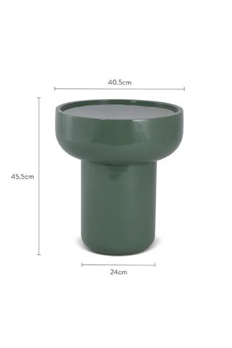Round Fiberglass Side Table | NV Gallery Calypso | Oroatrade.com