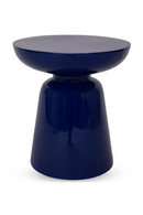 Glossy Sculptured Side Table | NV Gallery Cersei