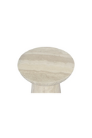 Glossy Sculptured Side Table | NV Gallery Cersei | Oroatrade.com