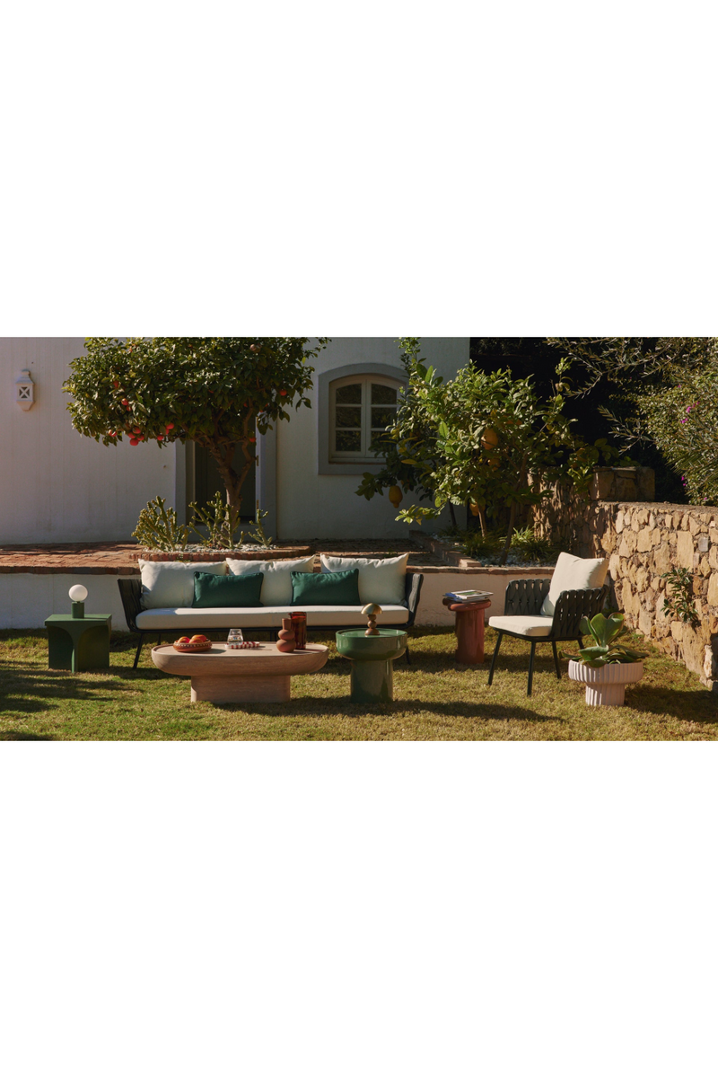 Fiberglass Indoor/Outdoor Side Table | NV Gallery Hydra | Oroatrade.com