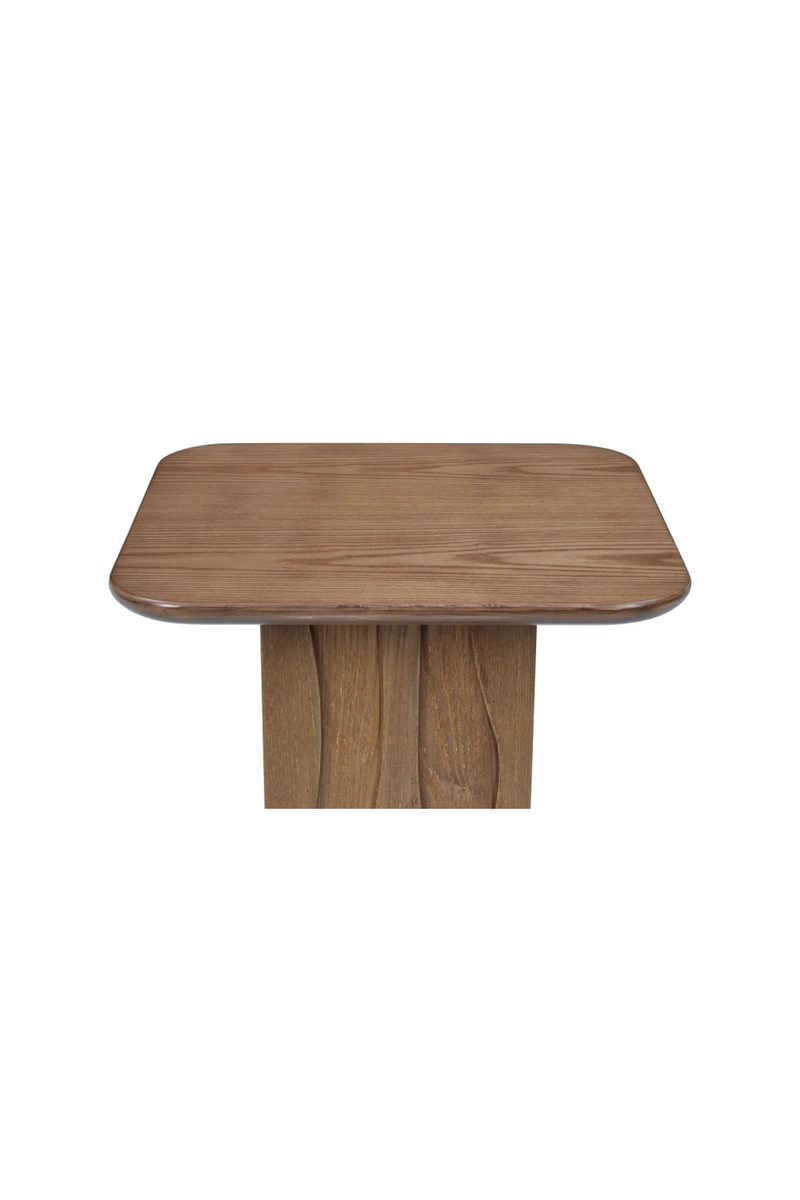 Wooden Relief Side Table | NV Gallery Ondula | Oroatrade.com
