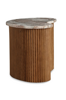 Red Marble Side Table L | NV Gallery Isleta | Oroatrade.com