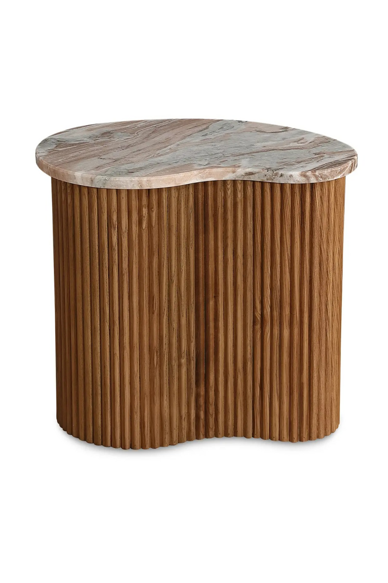 Red Marble Side Table S | NV Gallery Isleta | Oroatrade.com