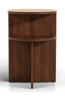 2-Layer Oval Bedside Table | NV Gallery Kyoto | Oroatrade.com