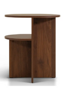 2-Layer Oval Bedside Table | NV Gallery Kyoto | Oroatrade.com