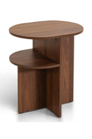 2-Layer Oval Bedside Table | NV Gallery Kyoto | Oroatrade.com