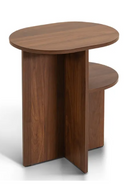 2-Layer Oval Bedside Table | NV Gallery Kyoto | Oroatrade.com