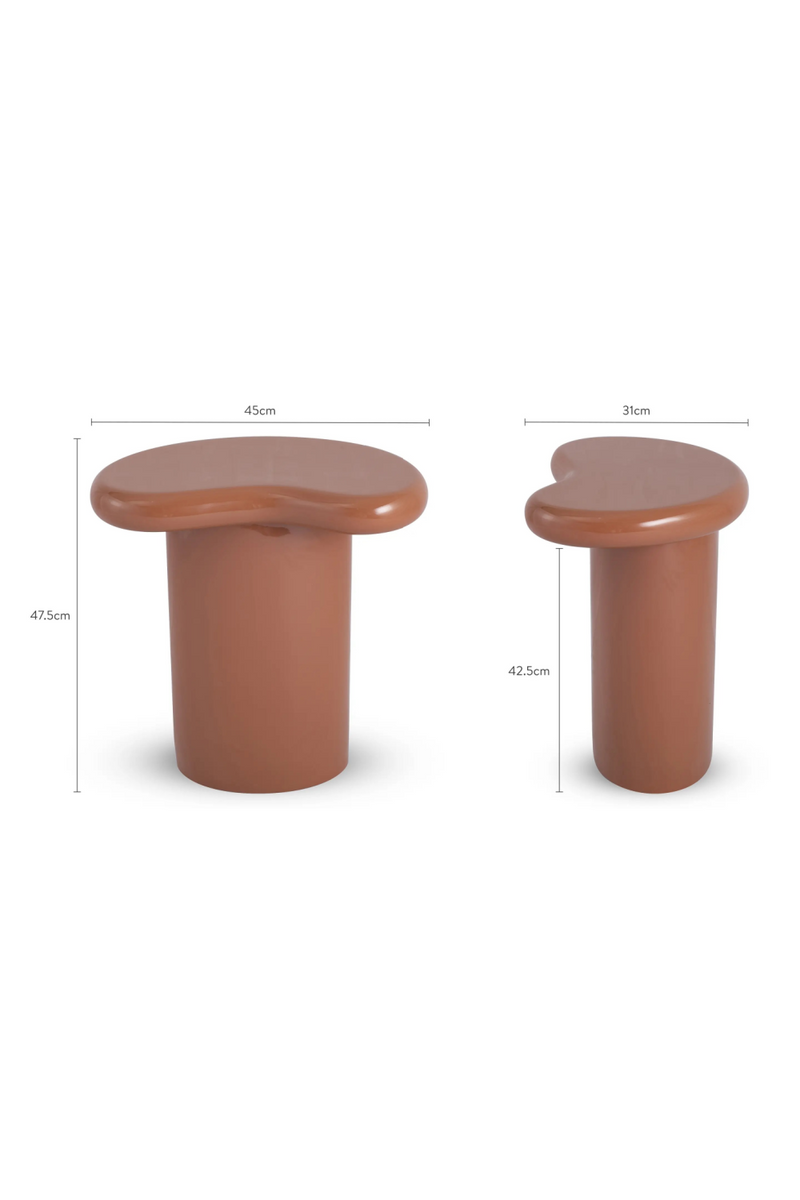 Fiberglass Indoor/Outdoor Side Table | NV Gallery Manarola | Oroatrade.com