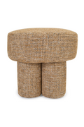 Round Upholstered Stool | NV Gallery Corinthe | Oroatrade.com