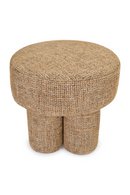 Round Upholstered Stool | NV Gallery Corinthe | Oroatrade.com