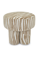 Round Upholstered Stool | NV Gallery Corinthe | Oroatrade.com