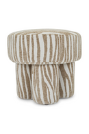 Round Upholstered Stool | NV Gallery Corinthe | Oroatrade.com