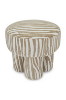 Round Upholstered Stool | NV Gallery Corinthe | Oroatrade.com