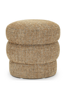 Brown Tweed Layered Stool | NV Gallery Mdina | Oroa.com