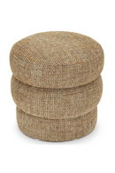 Brown Tweed Layered Stool | NV Gallery Mdina | Oroa.com
