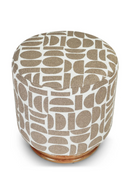 Round Fabric Pouf | NV Gallery Pigneto | Oroatrade.com