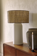 Woven Fiber Table Lamp | NV Gallery Agape | Oroatrade.com