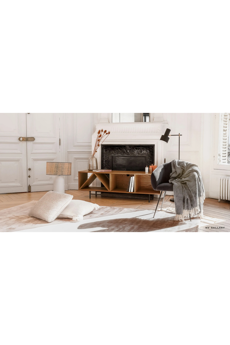 Woven Fiber Table Lamp | NV Gallery Agape | Oroatrade.com