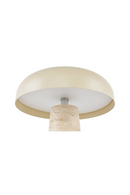 Travertine Base Table Lamp | NV Gallery Amanita | Oroatrade.com