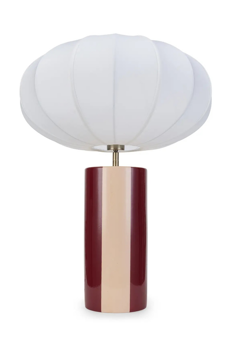 Striped Ceramic Base Table Lamp | NV Gallery Cappadocia | Oroatrade.com