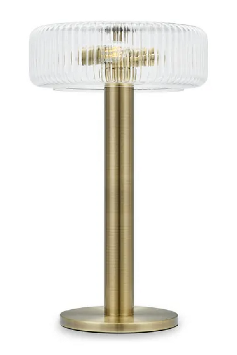 Ribbed Glass Table Lamp | NV Gallery Charlton | Oroatrade.com