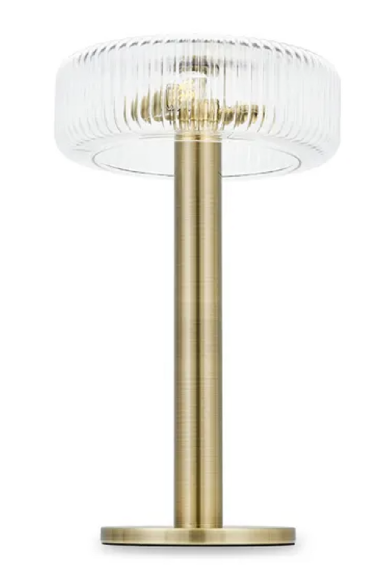 Ribbed Glass Table Lamp | NV Gallery Charlton | Oroatrade.com
