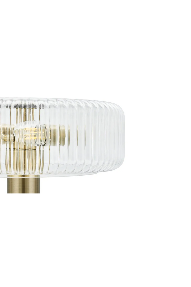Ribbed Glass Table Lamp | NV Gallery Charlton | Oroatrade.com