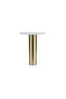 Cylindrical Brass Table Lamp | NV Gallery Houston | Oroatrade.com