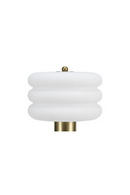 Cylindrical Brass Table Lamp | NV Gallery Houston | Oroatrade.com