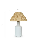 Textured Ceramic Table Lamp | NV Gallery Katarina | Oroatrade.com