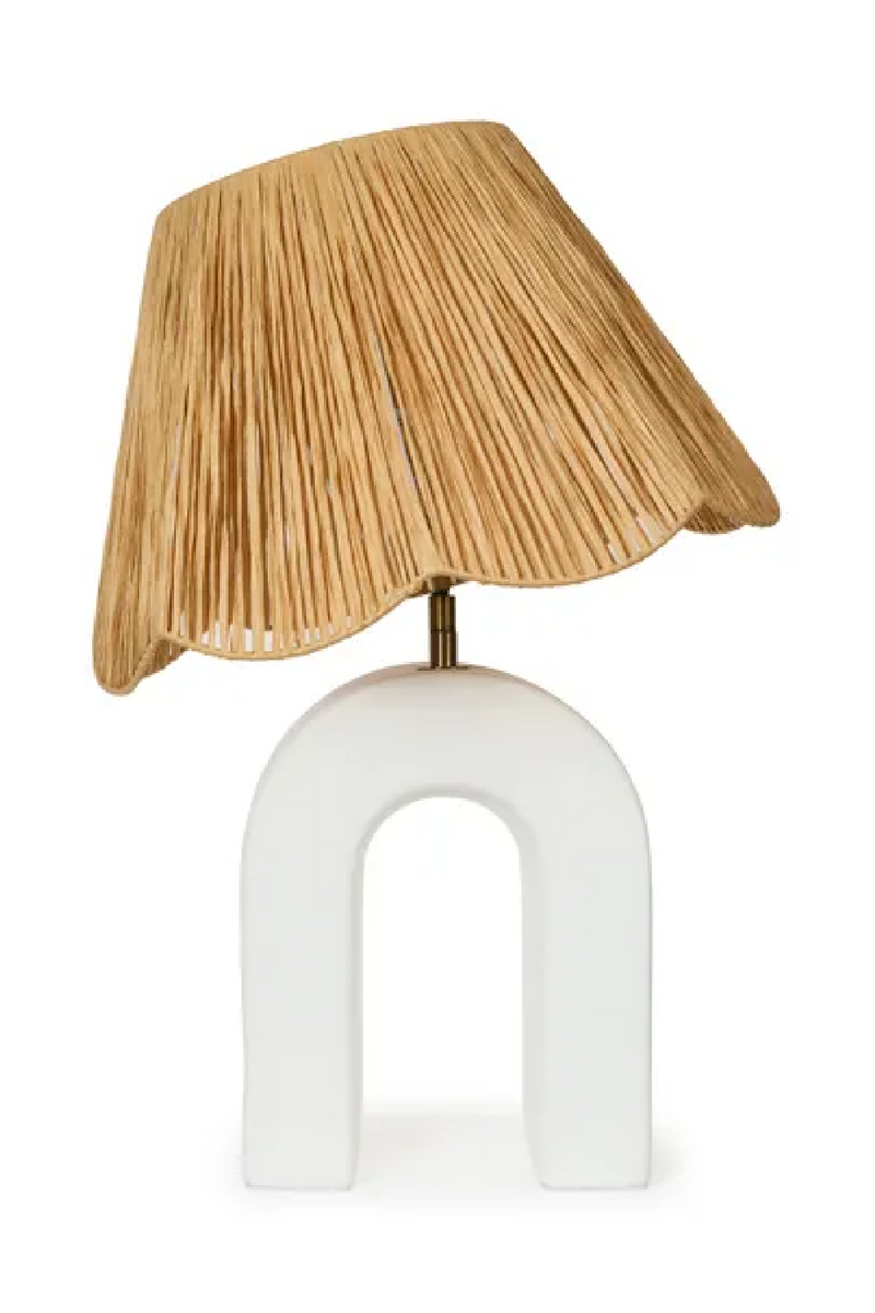 Arched Ceramic Table Lamp | NV Gallery Osni | Oroatrade.com
