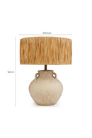 Beige Ceramic Table Lamp | NV Gallery Pompei | Oroatrade.com