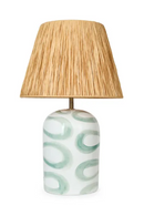 Woven Raffia Table Lamp | NV Gallery Savannah | Oroatrade.com