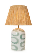 Woven Raffia Table Lamp | NV Gallery Savannah | Oroatrade.com