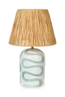 Woven Raffia Table Lamp | NV Gallery Savannah | Oroatrade.com