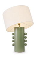 Green Ceramic Table Lamp | NV Gallery Soli | Oroatrade.com