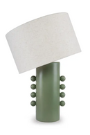 Green Ceramic Table Lamp | NV Gallery Soli | Oroatrade.com